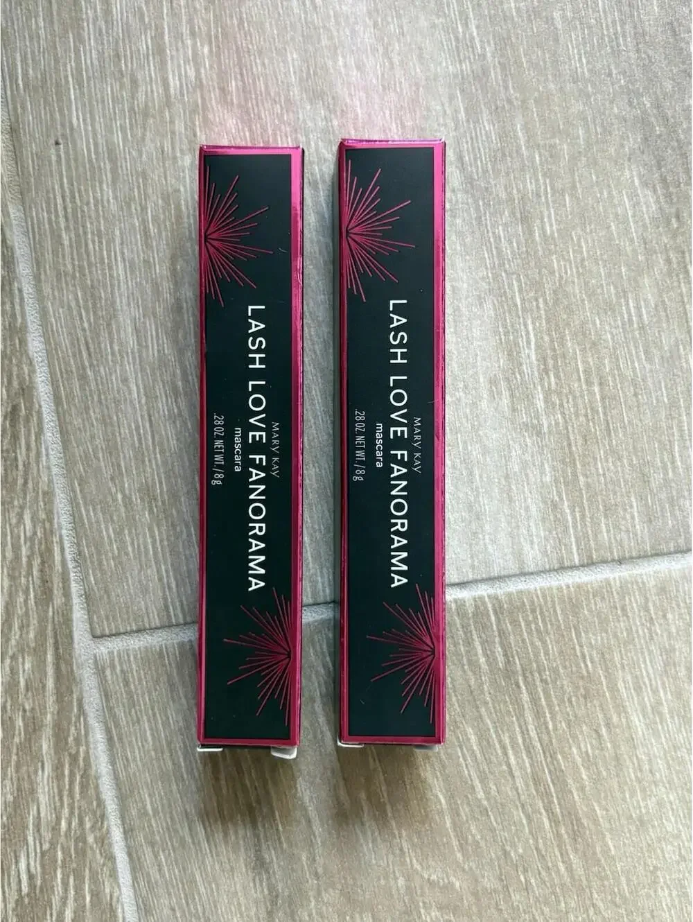 New! Mary Kay LASH LOVE FANORAMA Mascara BLACK Full Size New in Box x2